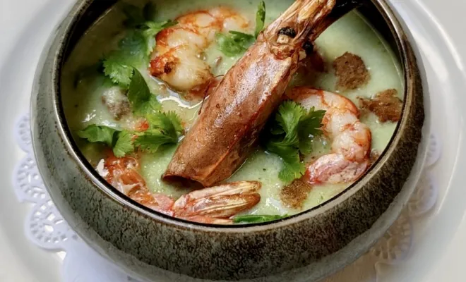 Le produit de la mer, travaillé avec précision et sensibilité.