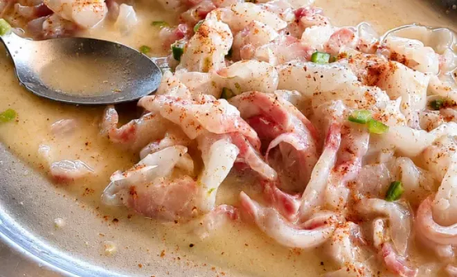 Ceviche dans son fumet du poisson - Marseille, Philippe Coulot